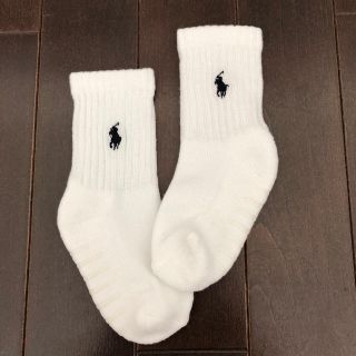 ラルフローレン(Ralph Lauren)の新品未使用 ラルフローレン ソックス ポニー刺繍 白 14㎝ 15㎝ 16㎝(靴下/タイツ)