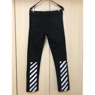 オフホワイト(OFF-WHITE)のoff white slim fit デニムジーンズ 29(デニム/ジーンズ)