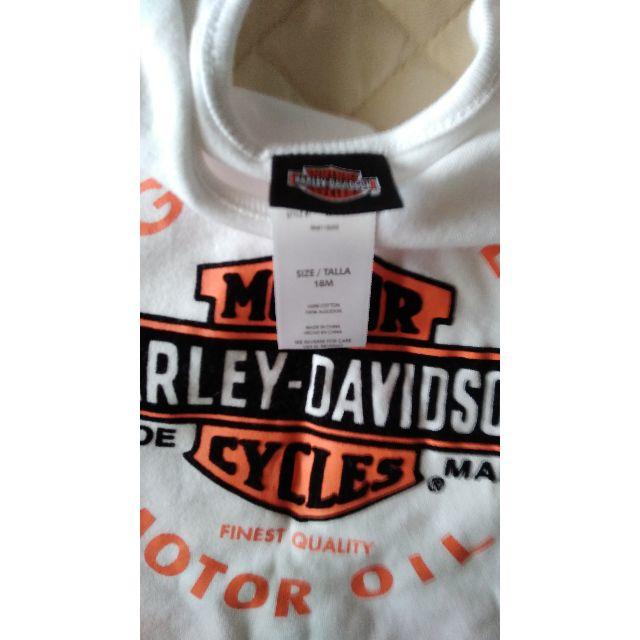 Harley Davidson(ハーレーダビッドソン)の18m  ハーレーダビッドソン　ロンパース半袖 キッズ/ベビー/マタニティのベビー服(~85cm)(ロンパース)の商品写真