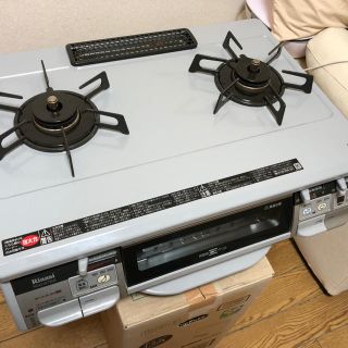 リンナイ(Rinnai)のフルーツタルト様専用 都市ガスガスコンロ 12A 13A 水無し両面焼きグリル (ガスレンジ)