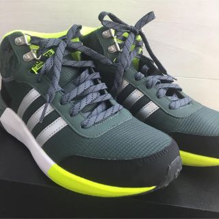 アディダス(adidas)の新品同様adidasアディダスカモフラ迷彩柄ハイカットスニーカー25センチ(スニーカー)