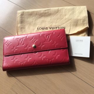 ルイヴィトン(LOUIS VUITTON)のルイヴィトン ヴェルニ長財布(長財布)