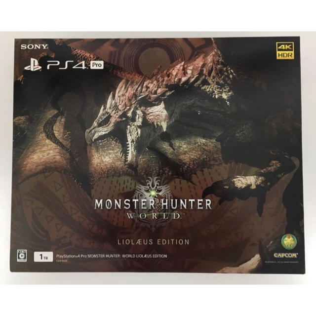 【レビューを書けば送料当店負担】 PlayStation4 - 【新品未開封】PS4 pro モンスターハンターワールド 家庭用ゲーム機本体