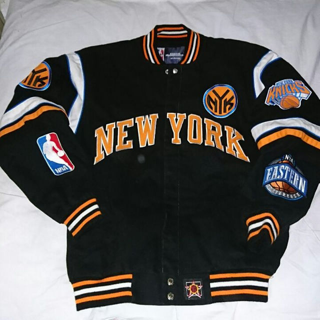 NBA KNICKS ニックス スタジャン ブルゾン ジャケット M