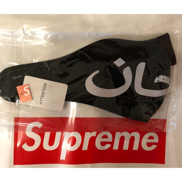 【値下げ】14AW supreme logo Facemask 新品 未使用