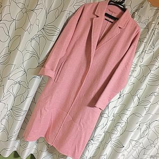 ザラ(ZARA)のZARA♡ピンク チェスターコート(チェスターコート)