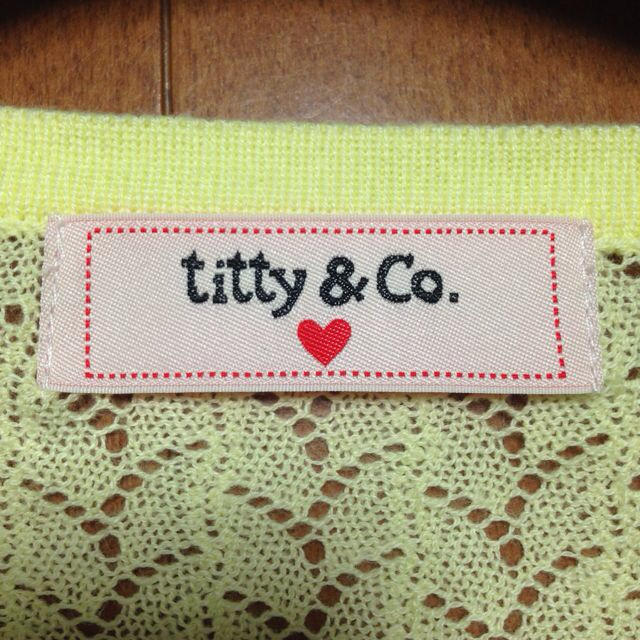 titty&co(ティティアンドコー)のカーディガン レディースのトップス(カーディガン)の商品写真