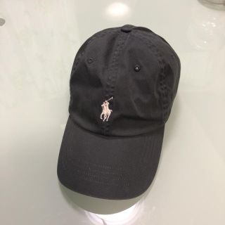 ポロラルフローレン(POLO RALPH LAUREN)のPOLO 帽子 グレー(キャップ)