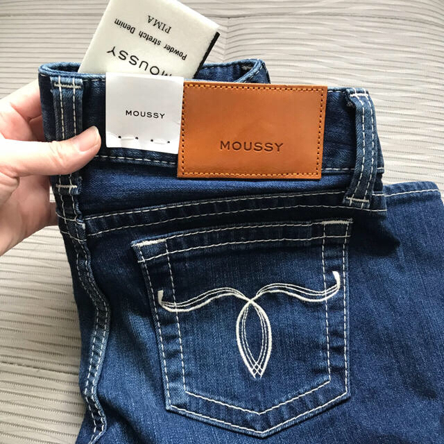 レディース新品 moussy パウダースキニー