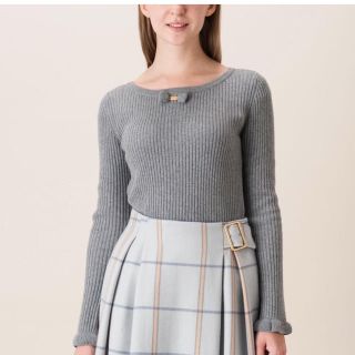 バーバリーブルーレーベル(BURBERRY BLUE LABEL)のブルーレーベル  クレストブリッジ ニット(ニット/セーター)