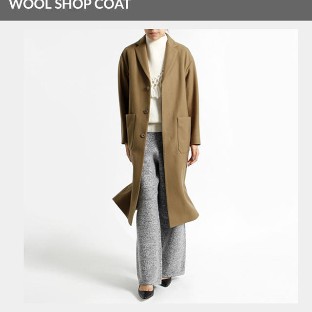 HYKE WOOL SHOP COAT ウールショップコート ハイク - ステンカラーコート HYKE WOOL SHOP COAT ウールショップコート ハイク - ステンカラーコート