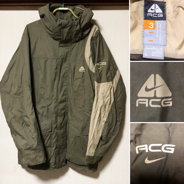 D1658 NIKE ACG ナイキ 中綿 ナイロン マウンテンパーカー