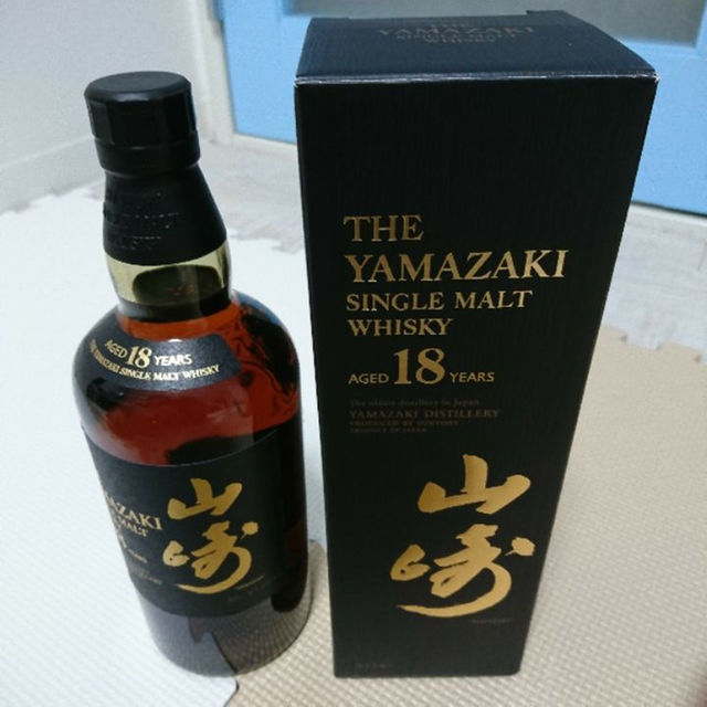 【稀少】【箱付き】山崎18年 700ml 【新品、未開封】