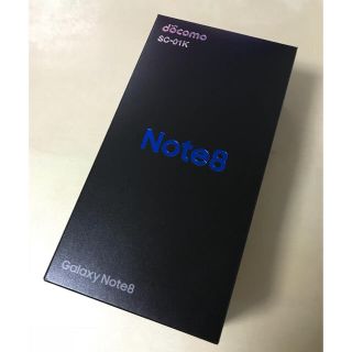 サムスン(SAMSUNG)の【新品】GALAXY Note 8 SC-01K simロック 解除 済 SIM(スマートフォン本体)