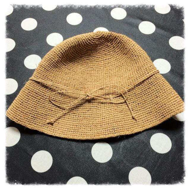 MUJI (無印良品)(ムジルシリョウヒン)の無印良品 ラフィア帽子 レディースの帽子(ハット)の商品写真