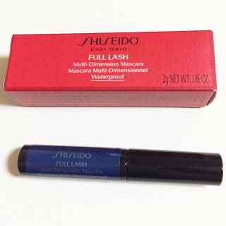 シセイドウ(SHISEIDO (資生堂))の資生堂フルラッシュマスカラ ウォータープルーフBK901 2g 使用見本(マスカラ)