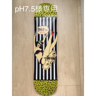 スライ(SLY)の値下げ ★新品未使用★ SLY×Stussy women スケートボード デッキ(スケートボード)