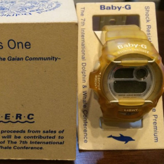 CASIO - カシオ BABY-G イルカクジラモデル 98年 第7回の通販 by ...