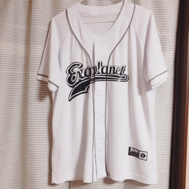EXO  シウミン 公式ベースボールシャツ　ユニフォーム
