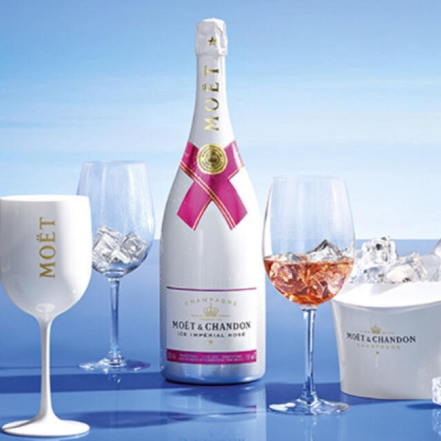 MOËT & CHANDON(モエエシャンドン)のモエ エ シャンドン アイスアンペリアル ロゼ シャンパン 食品/飲料/酒の酒(シャンパン/スパークリングワイン)の商品写真