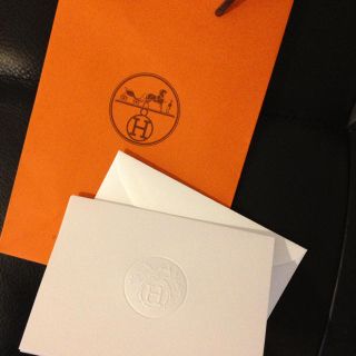 エルメス(Hermes)のHERMESショッパー＆メッセージカード(ショップ袋)