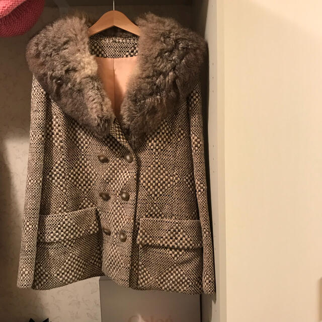 france vintage coat. 毛皮/ファーコート