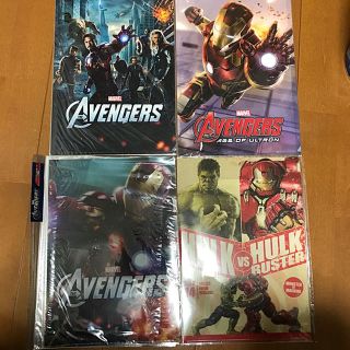 マーベル(MARVEL)のAvengers クリアファイル4点セット(クリアファイル)