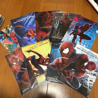 マーベル(MARVEL)のアメイジングスパイダーマン クリアファイル8点セット(クリアファイル)