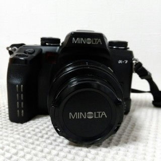 コニカミノルタ(KONICA MINOLTA)のミノルタα-7☆電池&ストラップ付(フィルムカメラ)
