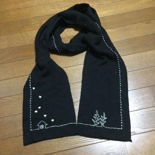 ビュルデサボン(bulle de savon)の刺繍 マフラー(マフラー/ショール)