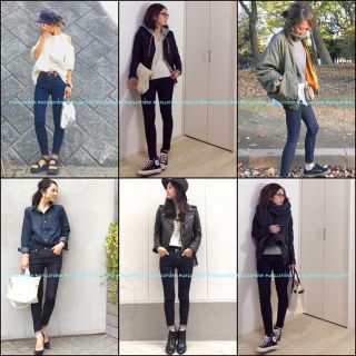 todayful monica's denim ワンウォッシュ スキニー デニム