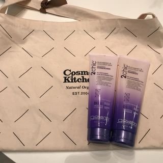 コスメキッチン(Cosme Kitchen)のコスメキッチン ジョヴァンニ ダメージシャンプー、コンディショナー、エコバック(シャンプー)