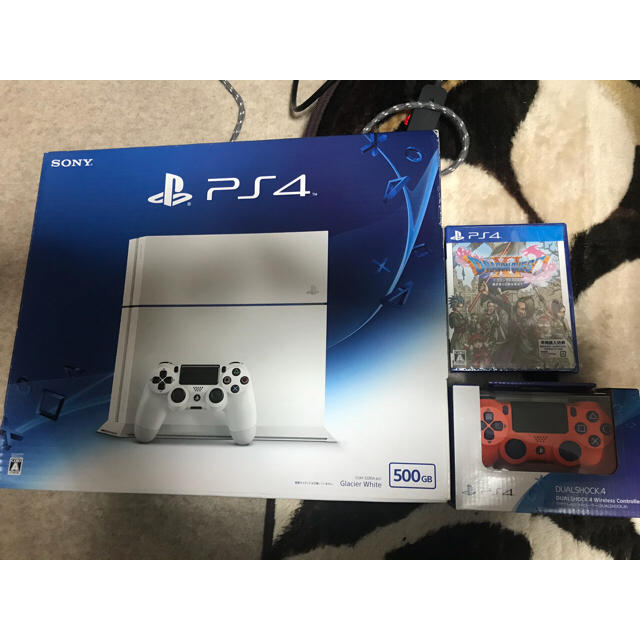 Playstation4 プレステ4 ゲオ限定コントローラー ドラゴンクエスト11 セット売りの通販 By ハム太郎 S Shop プレイステーション4ならラクマ