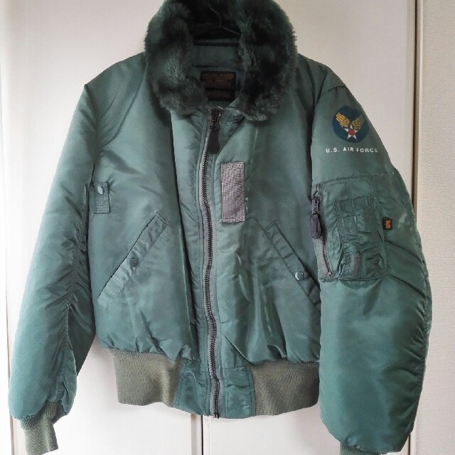 alpha(アルファ)のALPHA B-15 稀少サイズS メンズのジャケット/アウター(フライトジャケット)の商品写真