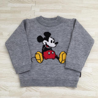 ディズニー(Disney)の【未使用】ミッキー セーター 90(ニット)