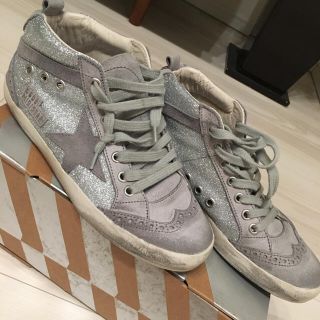 ゴールデングース(GOLDEN GOOSE)の美品☆GOLDEN GOOSE☆MID STAR(スニーカー)