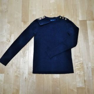 プチバトー(PETIT BATEAU)のaopiyo様専用プチバトー　肩ボタンニットプルオーバー(ニット/セーター)