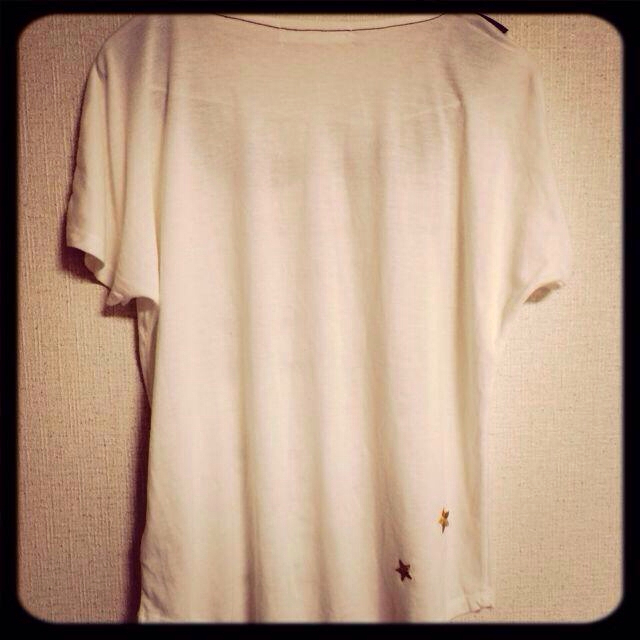 ARROW(アロー)のARROW♡襟プリントTシャツ レディースのトップス(Tシャツ(半袖/袖なし))の商品写真