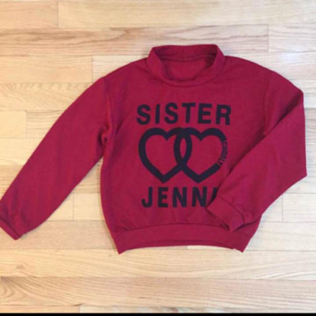 JENNI(ジェニィ)のジェニィ♡トレーナー♡120センチ キッズ/ベビー/マタニティのキッズ服女の子用(90cm~)(Tシャツ/カットソー)の商品写真