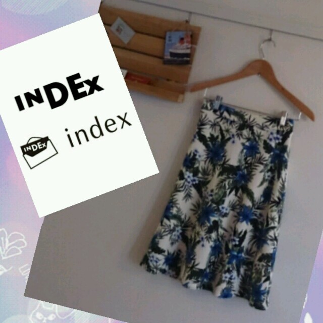 INDEX(インデックス)の再出品☆INDEXスカート レディースのスカート(ひざ丈スカート)の商品写真