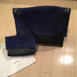 セリーヌ(celine)の専用☆セリーヌ☆オールソフト ポーチ付き☆廃盤レア(ハンドバッグ)