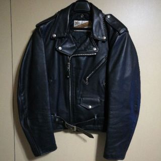 ショット(schott)のkazu様専用　schott　618  size38  ブラック(ライダースジャケット)