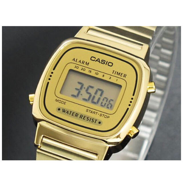 CASIO(カシオ)のcasio LA-670WGA-9 レディースのファッション小物(腕時計)の商品写真