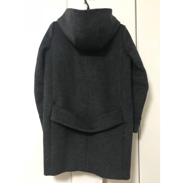 IENA 38 チャコールグレーの通販 by ケロ|イエナならラクマ - IENA フード付ダブルメルトンコクーンコート 送料無料