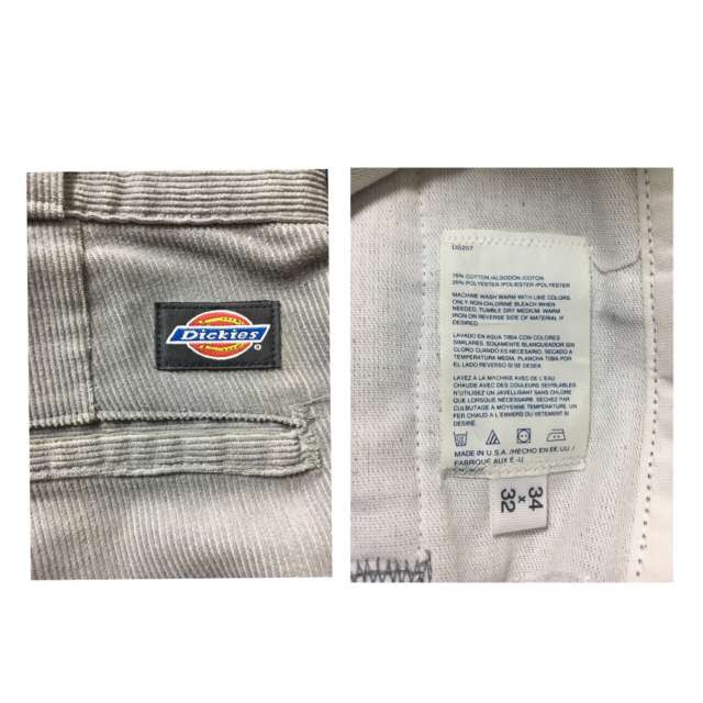 Dickies(ディッキーズ)のコーデュロイパンツ メンズのパンツ(ワークパンツ/カーゴパンツ)の商品写真