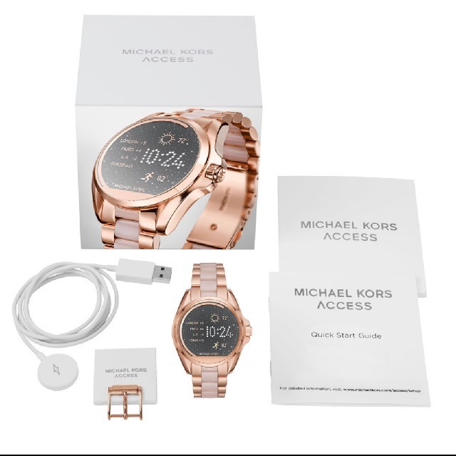 Michael Kors(マイケルコース)のマイケルコース スマートウォッチ MKT5013 ピンクゴールド レディースのファッション小物(腕時計)の商品写真