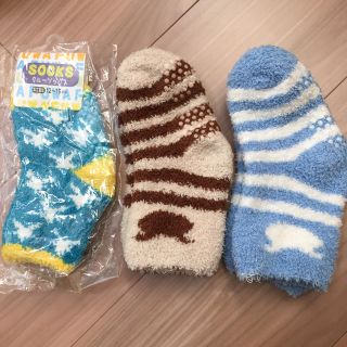 キッズ 靴下 モコモコ 子供用 冬に☆ (靴下/タイツ)