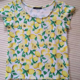 イング(INGNI)のレモン柄🍋トップス 値下げ❗️(Tシャツ(半袖/袖なし))