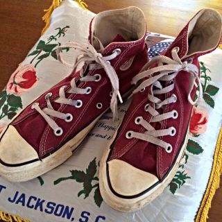 コンバース(CONVERSE)のUSA製 コンバース エンジ USED(スニーカー)