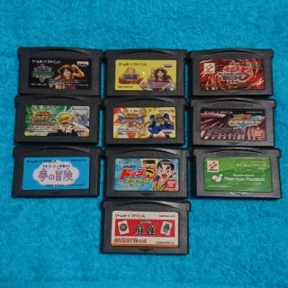 ゲームボーイアドバンス Gba ゲームボーイアドバンスソフト １０本セット の通販 ラクマ